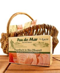 Thunfisch in Bio-Olivenöl, Pan do Mar, 120g