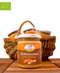 Bio Erdnussmus (Nussmus), Eisblümerl, 250g, (Vegan und Vegetarisch)