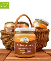 Bio Erdnussmus (Amerikanische Art), Eisblümerl, 250g