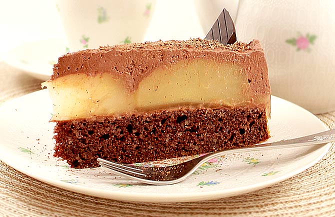 Birnentorte Mit Schokolade — Rezepte Suchen