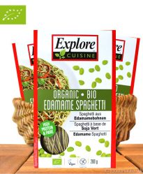 Explore Cuisin - Bio Edamame Spaghetti (grüne Sojabohnen), 250g