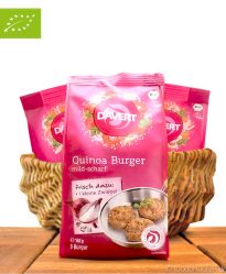 Bio Quinoa Burger, Mild-Scharf, Vegan, 160g, Davert