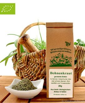 Bio Bohnenkraut (gerebelte Blätter) Wurdies, Kräuter, 20g Bio Bohnenkraut (gerebelte Blätter) Wurdies, Kräuter, 20g