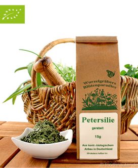 Bio Petersilie (gerebelt), Wurdies, Küchenkräuter, 15g Bio Petersilie (gerebelt), Wurdies, Küchenkräuter, 15g