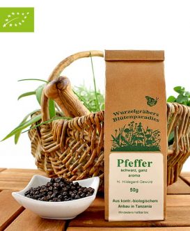 Bio Gewürze, Pfeffer, schwarz, ganz, aroma, 50g Bio Gewürze, Pfeffer, schwarz, ganz, aroma, 50g