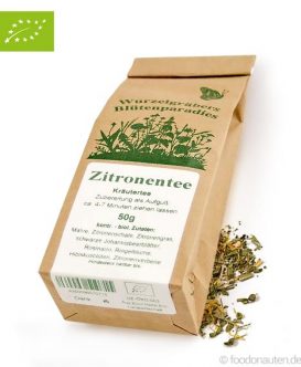Bio Tee Zitronentee (Kräutertee), Wurdies Bio Tee Zitronentee (Kräutertee), Wurdies