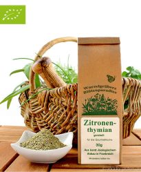 Bio Zitronenthymian, gerebelt, Wurdies, Kräuter, 30g Bio Zitronenthymian, gerebelt, Wurdies, Kräuter, 30g