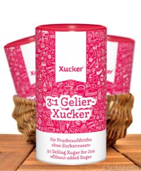 gelier-Xucker, 3:1, Für Fruchtaufstriche ohne Zucker, Xucker, 1kg gelier-Xucker, 3:1, Für Fruchtaufstriche ohne Zucker, Xucker, 1kg