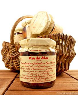 Meeresfrüchte-Cocktail in Bio-Olivenöl, extra nativ, Pan do Mar, 220g Meeresfrüchte-Cocktail in Bio-Olivenöl, extra nativ, Pan do Mar, 220g