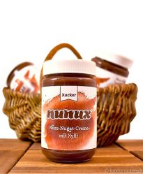 Nunux (Nuss-Nougat-Creme) mit Xylit gesüßt, Xucker, 300g Nunux (Nuss-Nougat-Creme) mit Xylit gesüßt, Xucker, 300g