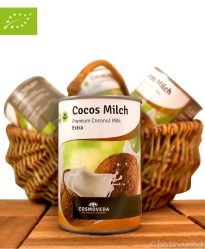 Premium Kokosmilch (Cosmoveda), 400ml, BioPremium Kokosmilch (Cosmoveda), 400ml, Bio Premium Kokosmilch (Cosmoveda), 400ml, BioPremium Kokosmilch (Cosmoveda), 400ml, Bio