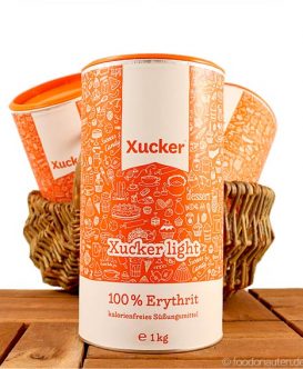 Xucker light (Erythrit), kalorienfreie Süße, Zuckerersatz, 1000g Xucker light (Erythrit), kalorienfreie Süße, Zuckerersatz, 1000g