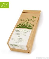 Bio Kräuter-/Früchtetee Ingwer-Zitrone, Wurdies Bio Kräuter-/Früchtetee Ingwer-Zitrone, Wurdies