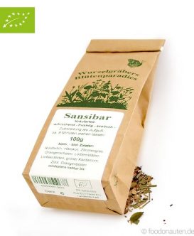 Bio Tee Sansibar (Kräutertee), Wurdies Bio Tee Sansibar (Kräutertee), Wurdies