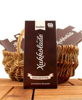 Xukkolade Schokolade (edelbitter), mit Xylit gesüßt, Xucker Xukkolade Schokolade (edelbitter), mit Xylit gesüßt, Xucker