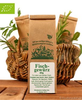 Bio Gewürzmischung Fischgewürz, Wurdies Bio Gewürzmischung Fischgewürz, Wurdies
