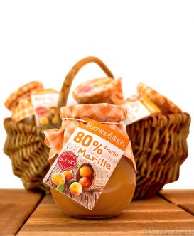 Fruchtaufstrich ohne Zucker Aprikose (Sukrin statt Zucker), 260g Fruchtaufstrich ohne Zucker Aprikose (Sukrin statt Zucker), 260g
