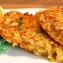 Low Carb Rezept | Dorschfilet in Mandel-Basilikum-Panade