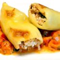 Low Carb Rezept | Gefüllte Spitzpaprika mit Frischkäse