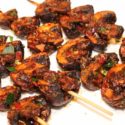 Low Carb Rezept | Scharfe Champignonspieße