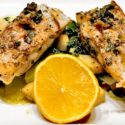 Low Carb Rezept - Seelachsfilet in Salbeibutter