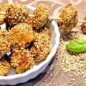 Low Carb Rezept | Sesam-Puten-Häppchen