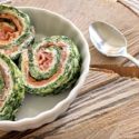 Low Carb Rezept | Spinat-Lachs-Dill-Rolle