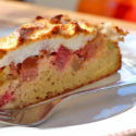 Low Carb Rezept | Rhabarber-Baiser-Kuchen