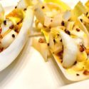 Low Carb Salat - Chicoree-Orangen-Mandel-Salat