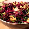 Low Carb Salat Rezept | Winterlicher Low Carb Rotkohlsalat