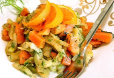 Low Carb Salat Rezept | Fenchel-Papaya-Salat