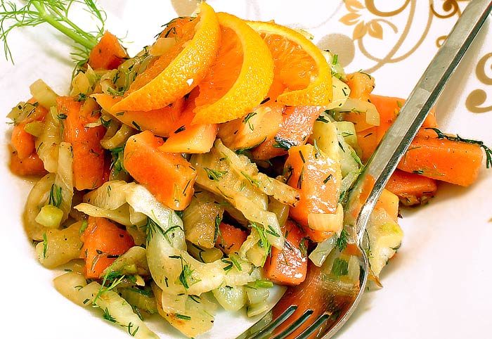 Low Carb Salat Rezept | Fenchel-Papaya-Salat