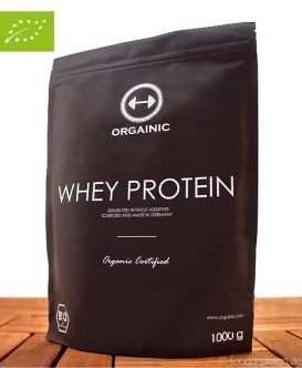 Bio Whey Protein Natural (Bio Eiweißpulver ohne Zusatzstoffe), 1000g, Orgainic Bio Whey Protein Natural (Bio Eiweißpulver ohne Zusatzstoffe), 1000g, Orgainic