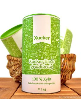 Xucker (basic), Grobkörniges Xylit (Xylitol), 1000g, Xucker Xucker (basic), Grobkörniges Xylit (Xylitol), 1000g, Xucker
