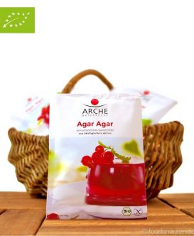 Bio Agar Agar (Pflanzliches Geliermittel), 30g, Arche Naturküche Bio Agar Agar (Pflanzliches Geliermittel), 30g, Arche Naturküche