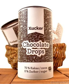 Xucker Schokodrops mit Xylit (Chocolate Drops), 800g Xucker Schokodrops mit Xylit (Chocolate Drops), 800g