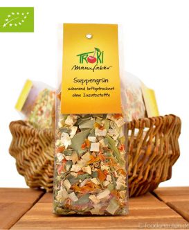 Bio Suppengrün (Schonend luftgetrocknet), Troki Manufaktur, 50g Bio Suppengrün (Schonend luftgetrocknet), Troki Manufaktur, 50g