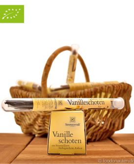 Bio Vanilleschoten, 2 Stück, 4g, Sonnentor Bio Vanilleschoten, 2 Stück, 4g, Sonnentor