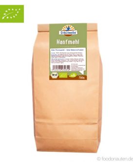 Bio Hanfmehl (entölt), Low Carb Mehl (glutenfrei & proteinreich), Erdschwalbe, 700g Bio Hanfmehl (entölt), Low Carb Mehl (glutenfrei & proteinreich), Erdschwalbe, 700g