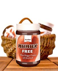 Nunux FREE (Nuss-Nougat-Creme mit Erythrit gesüßt), Xucker, 300g Nunux FREE (Nuss-Nougat-Creme mit Erythrit gesüßt), Xucker, 300g