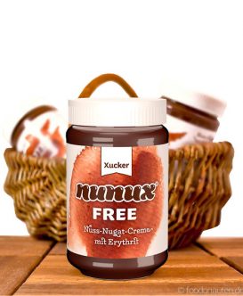 Nunux FREE (Nuss-Nougat-Creme mit Erythrit gesüßt), Xucker, 300g Nunux FREE (Nuss-Nougat-Creme mit Erythrit gesüßt), Xucker, 300g
