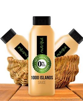 Nutriful 1000 Islands Sauce (0%-Sauce), Low Carb, 265ml Nutriful 1000 Islands Sauce (0%-Sauce), Low Carb, 265ml
