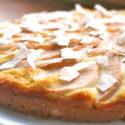 Low Carb Kokos-Birnen-Kuchen mit Kokosmehl