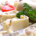 Pikante Käseröllchen mit Frischkäse