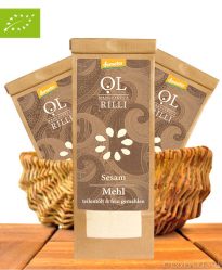 Bio Sesammehl, Teilentölt & Fein Vermahlen, Demeter-Qualität, 250g, Ölmanufaktur Rilli Bio Sesammehl, Teilentölt & Fein Vermahlen, Demeter-Qualität, 250g, Ölmanufaktur Rilli