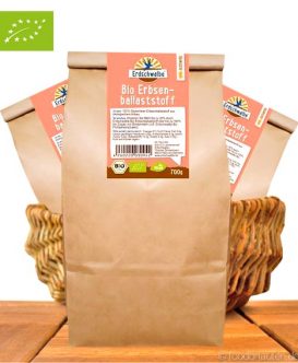 Bio Erbsenballaststoff, 700g, Erdschwalbe Bio Erbsenballaststoff, 700g, Erdschwalbe