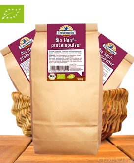 Bio Hanf Protein Pulver, 50 Prozent Proteingehalt, Erdschwalbe, 500g Bio Hanf Protein Pulver, 50 Prozent Proteingehalt, Erdschwalbe, 500g