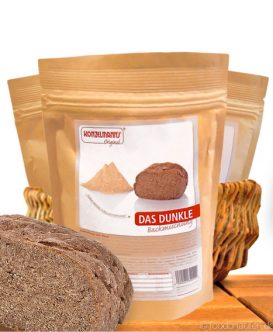 Das Dunkle, Low Carb Brotbackmischung, 370g, Konzelmanns Original Das Dunkle, Low Carb Brotbackmischung, 370g, Konzelmanns Original