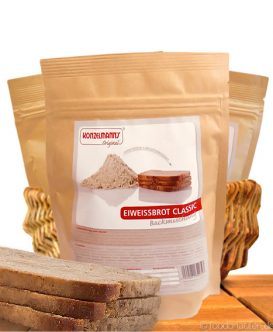 Eiweissbrot Classic, Low Carb Brotbackmischung, 370g, Konzelmanns Original Eiweissbrot Classic, Low Carb Brotbackmischung, 370g, Konzelmanns Original