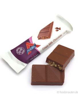 Endulge Bar Crispy Milk Chocolate, Low Carb Schokoriegel, 30g, Atkins Endulge Bar Crispy Milk Chocolate, Low Carb Schokoriegel, 30g, Atkins